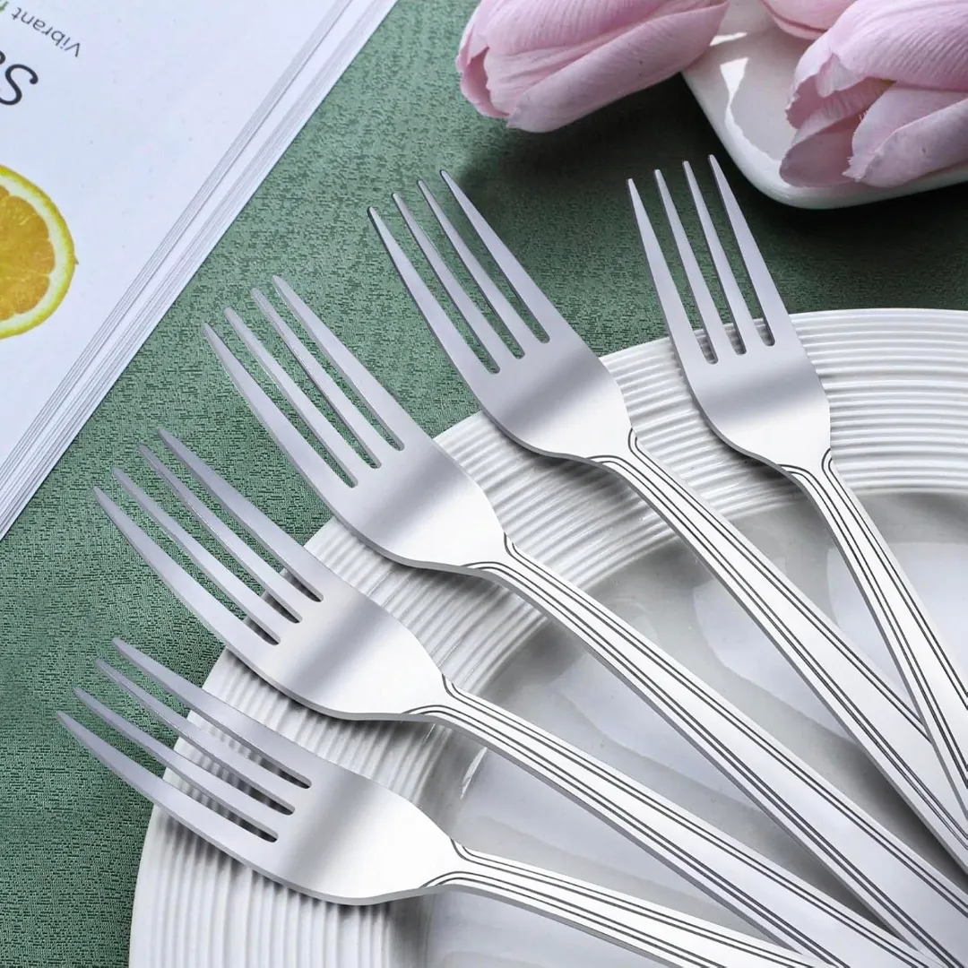 Dessert Fork Set, 6.8 Inches Small Forks