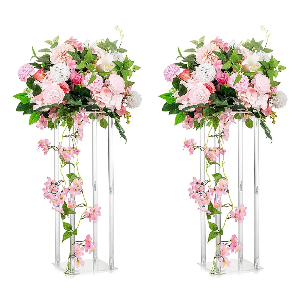 Custom Floral Centerpieces With Stand (Cost Varies On Design)