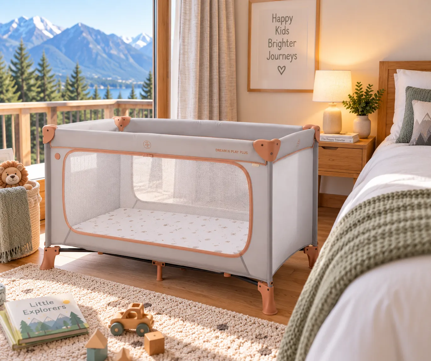 Travel Cot with Mattress | Hauck Sleep N Play
