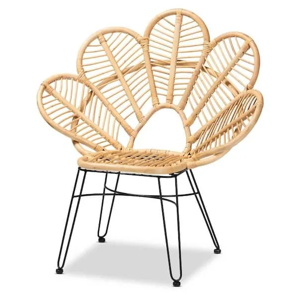 Rattan Petal Chair