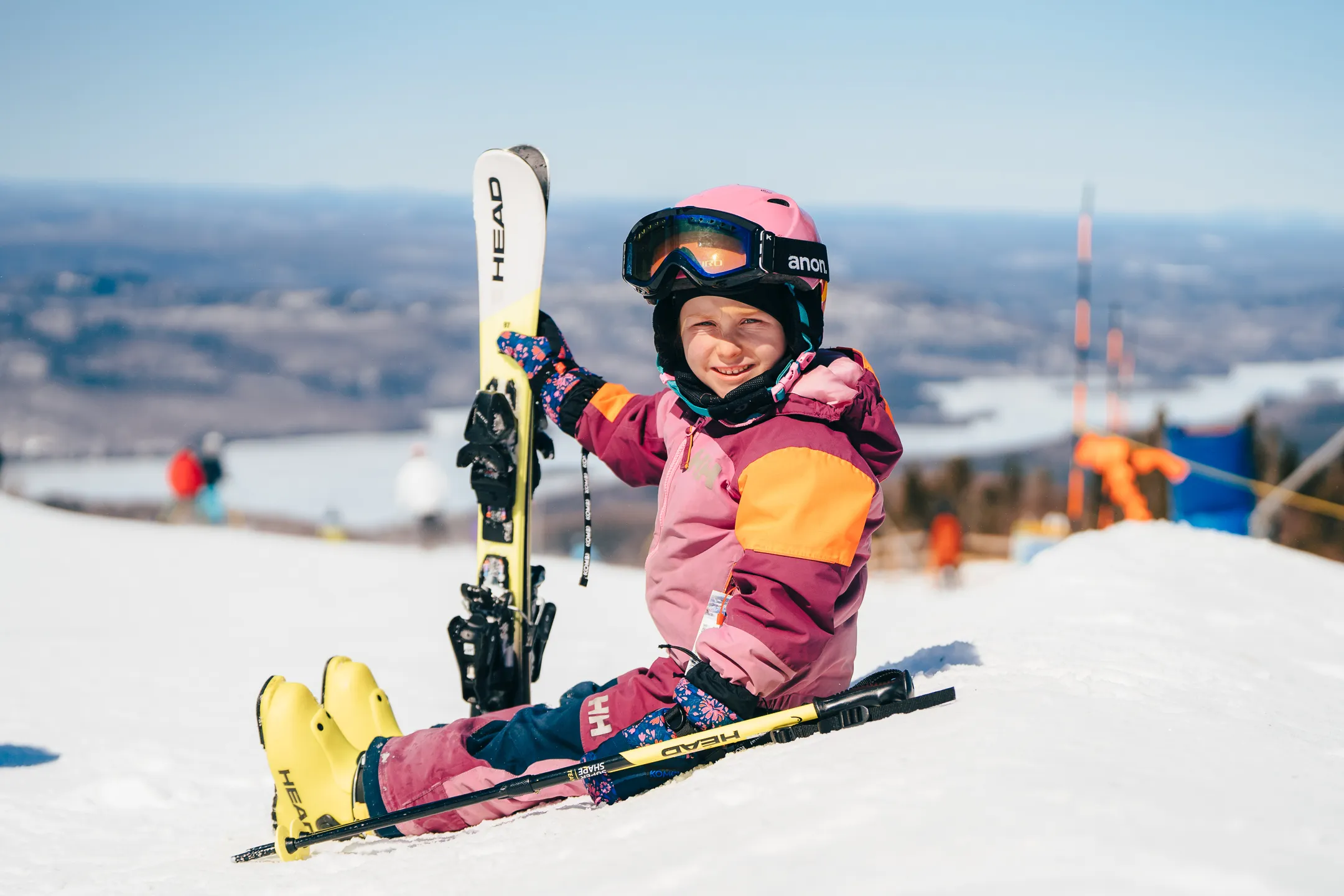 Ensemble de ski junior complet