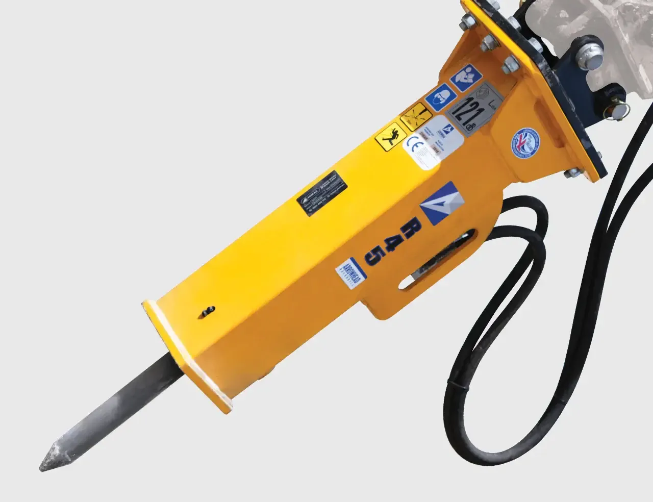 Rock Hammer Attachment for Bobcat E42 Excavator