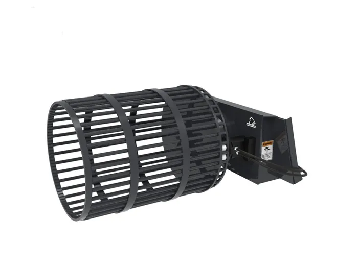 Rock Roller Attachment for Skid Steer