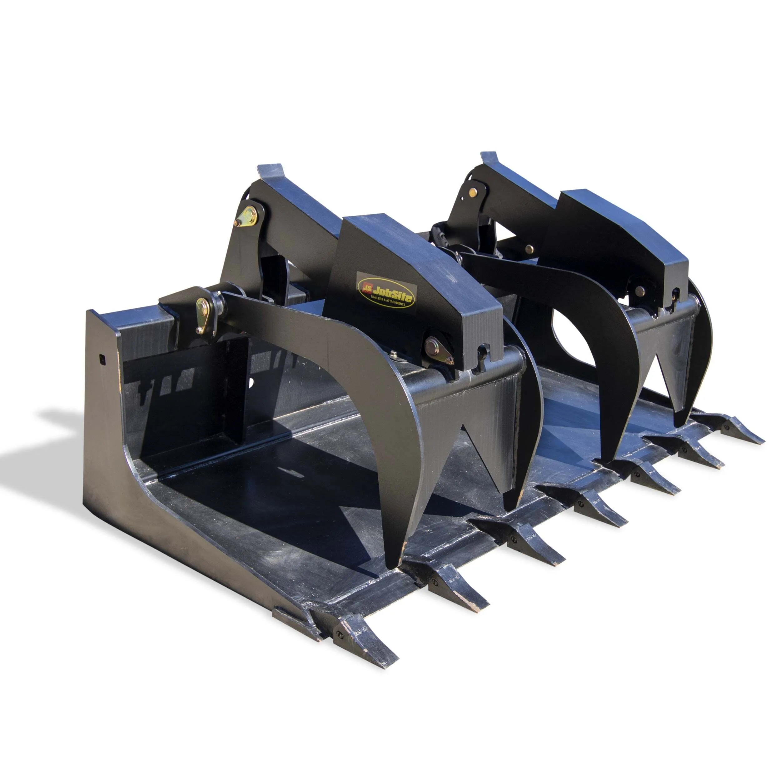 Grapple Bucket Attachment for Skid Steer
