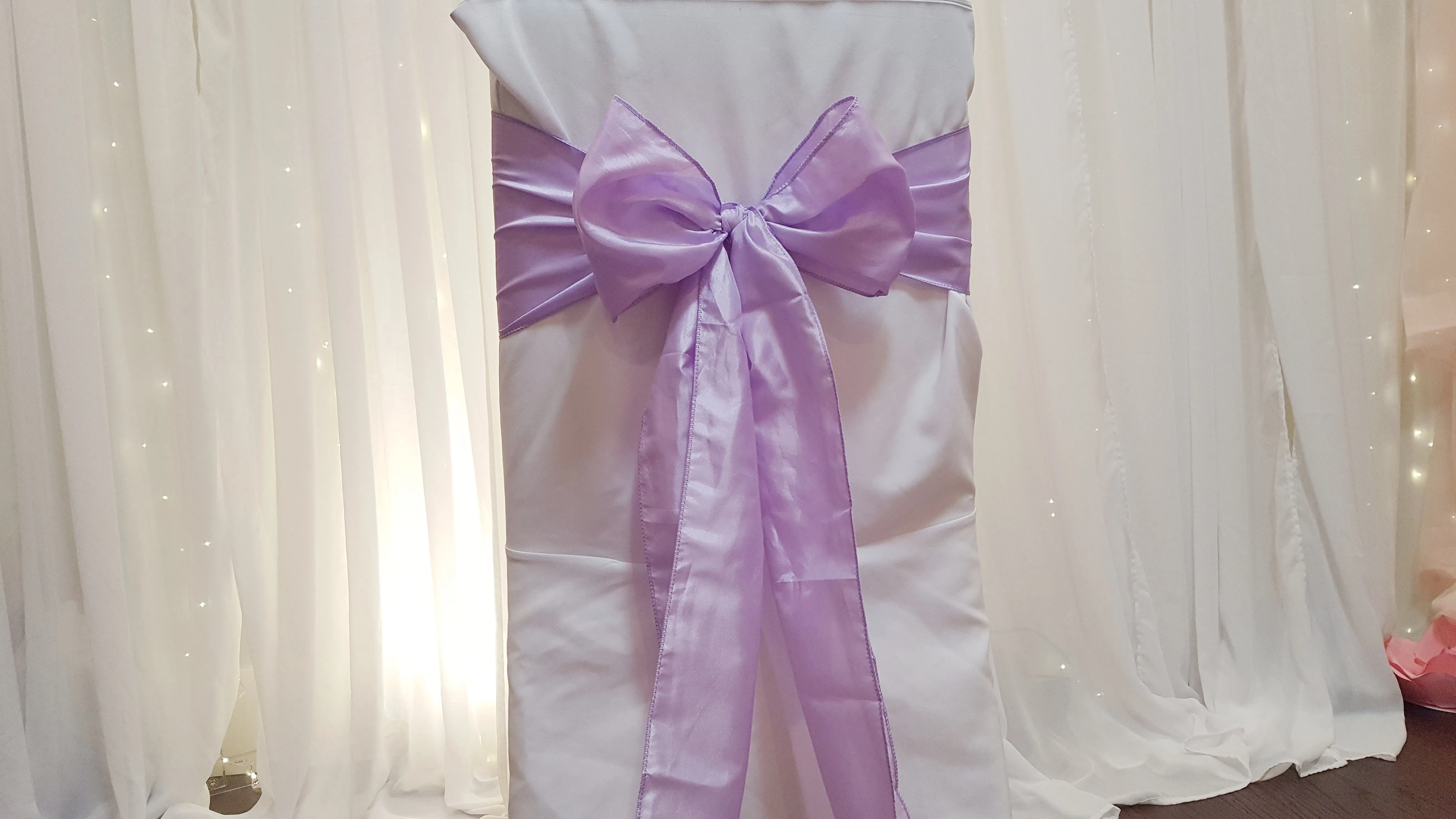Sash - Taffeta - Lavender