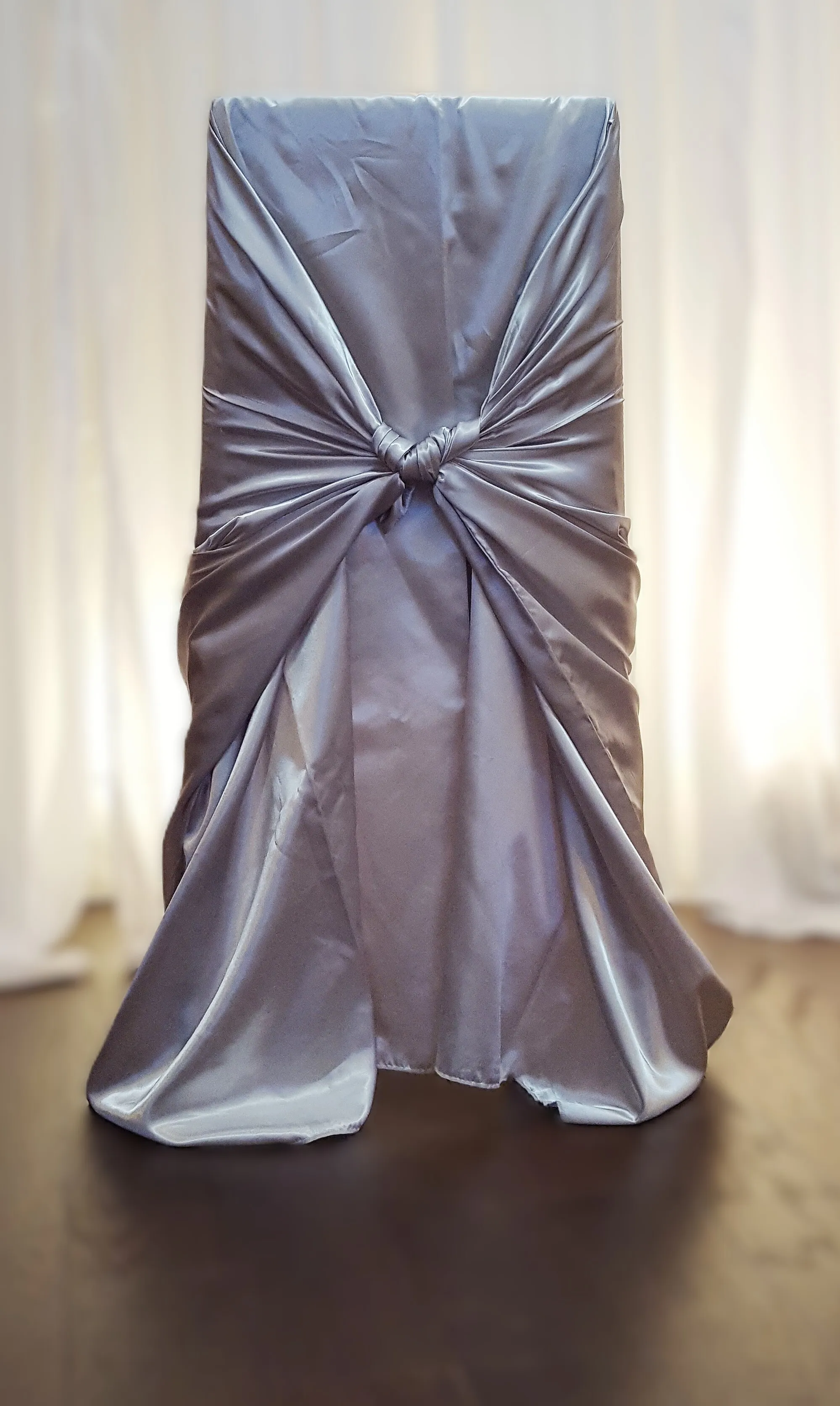 Chair Cover - Wrap - Silver