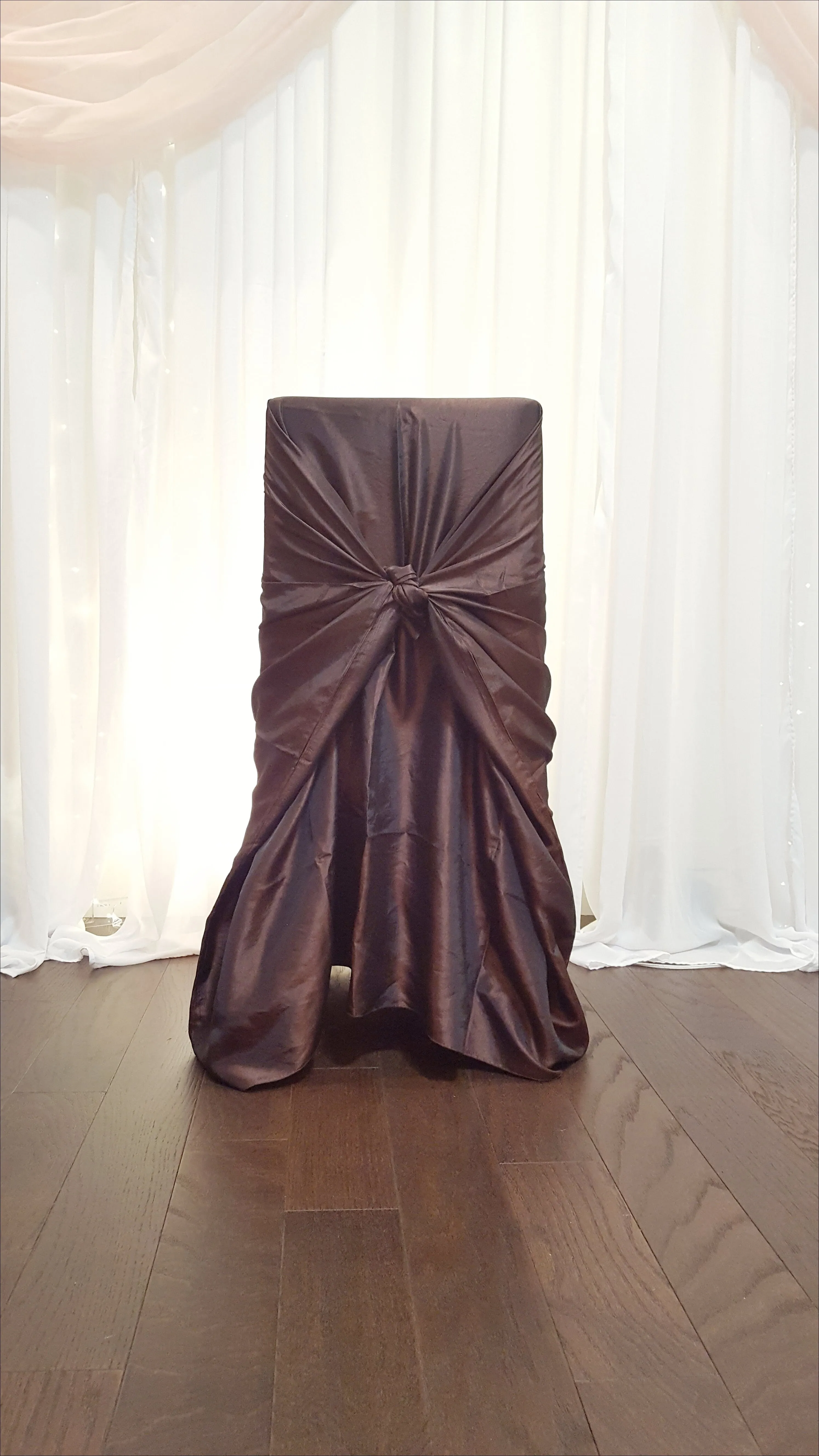 Chair Cover - Wrap - Chocolate