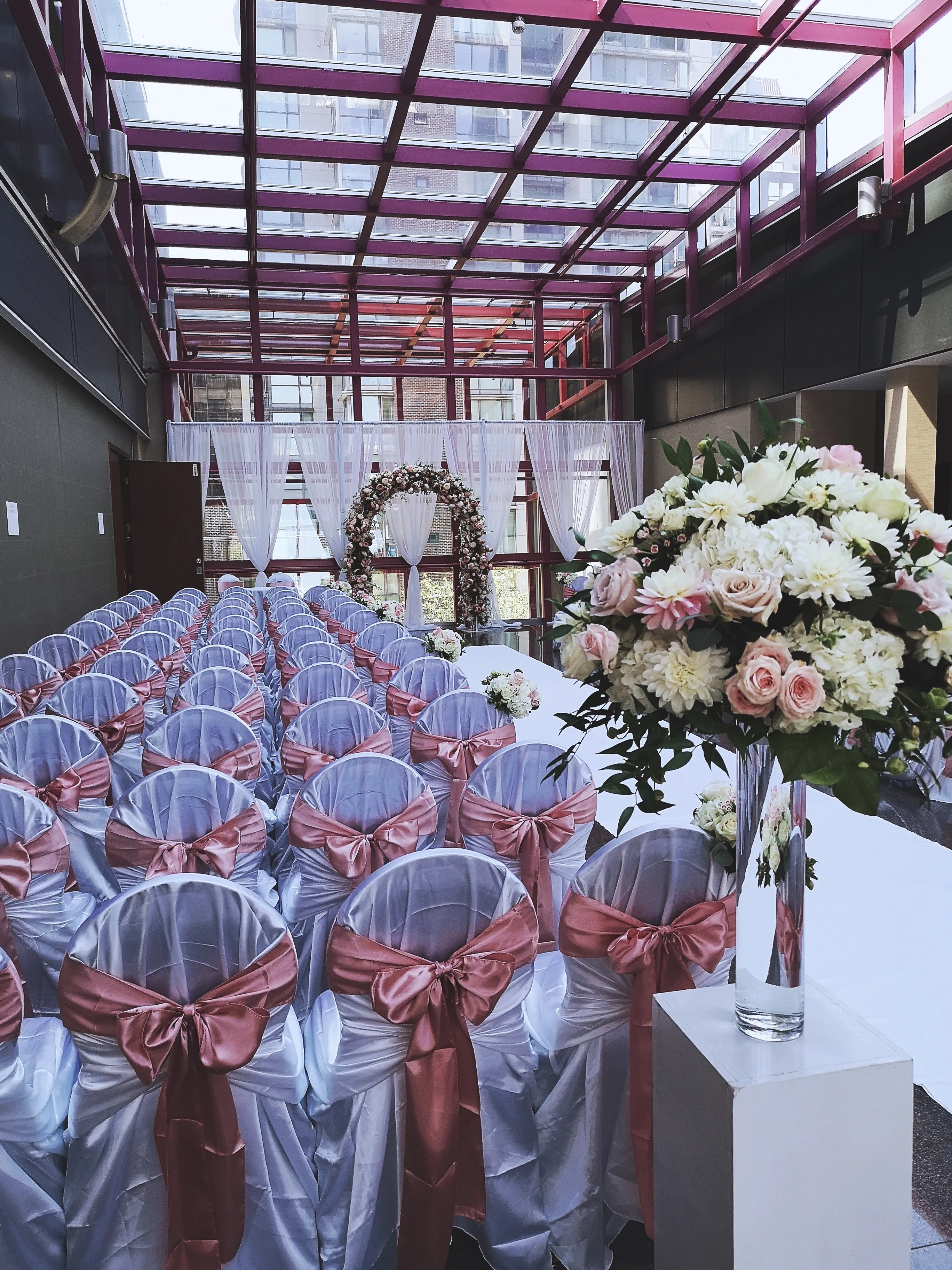 Chair Cover - Wrap - White