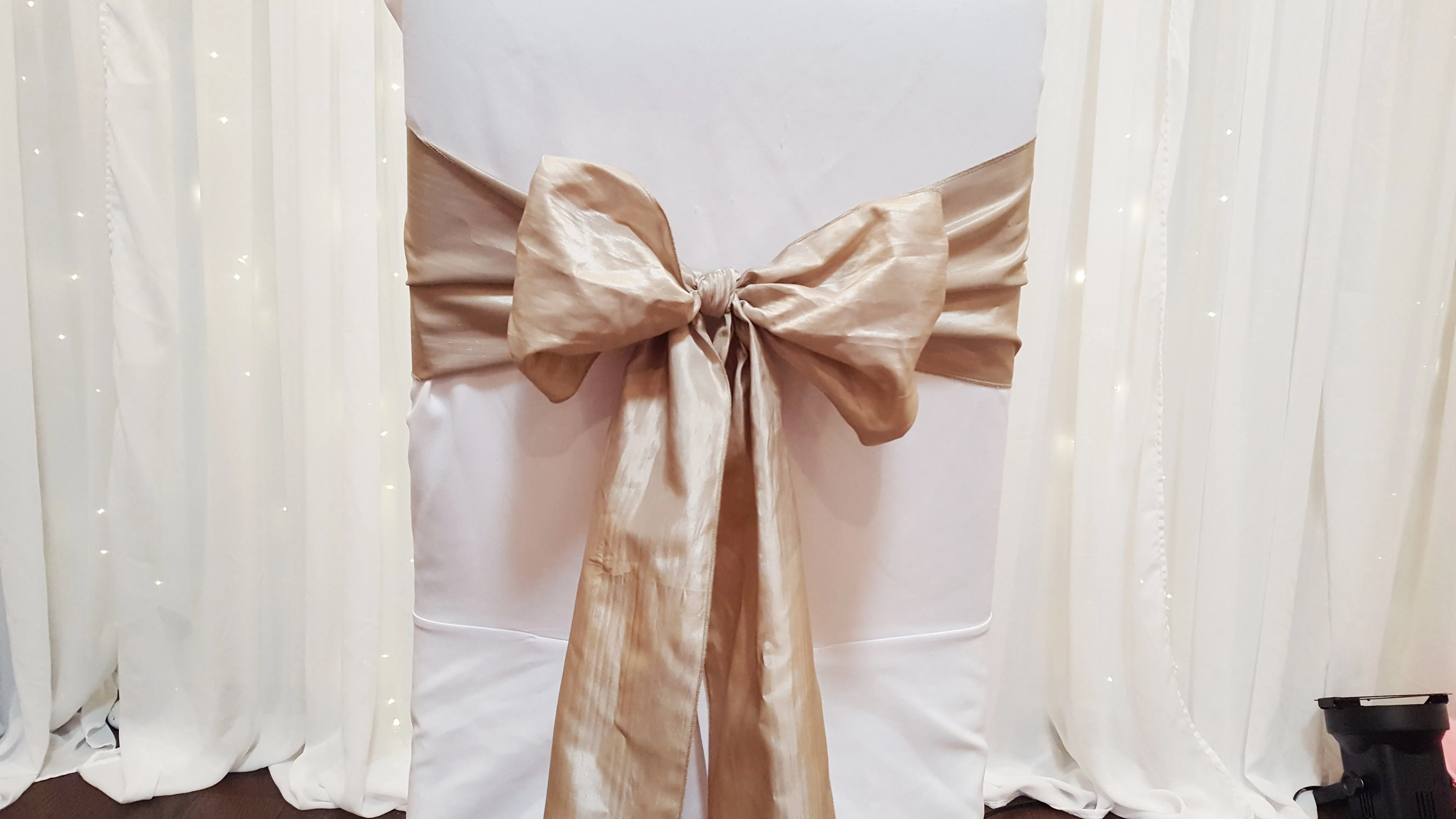 Sash - Taffeta - Champagne