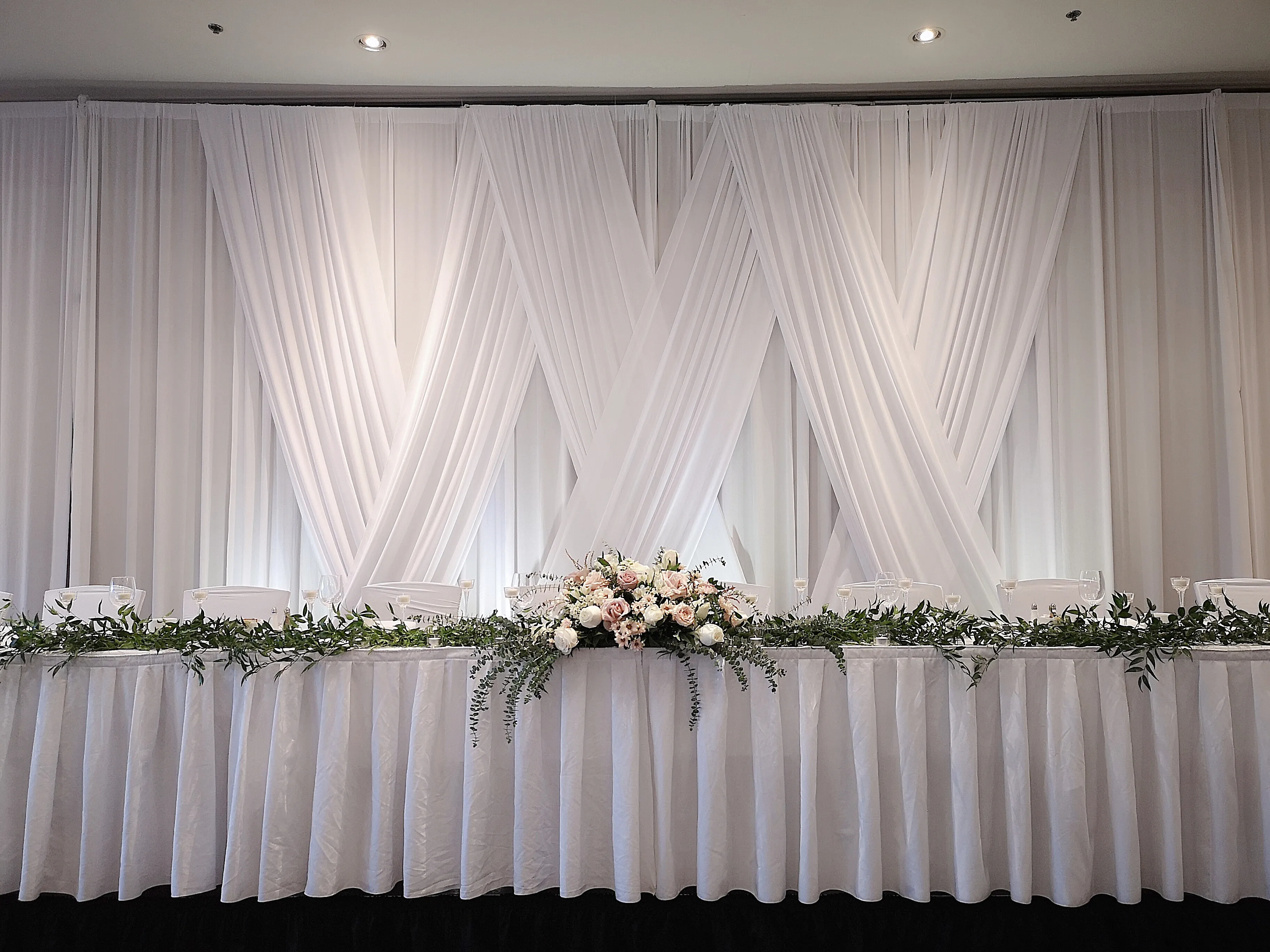 Draping - 15ft - White