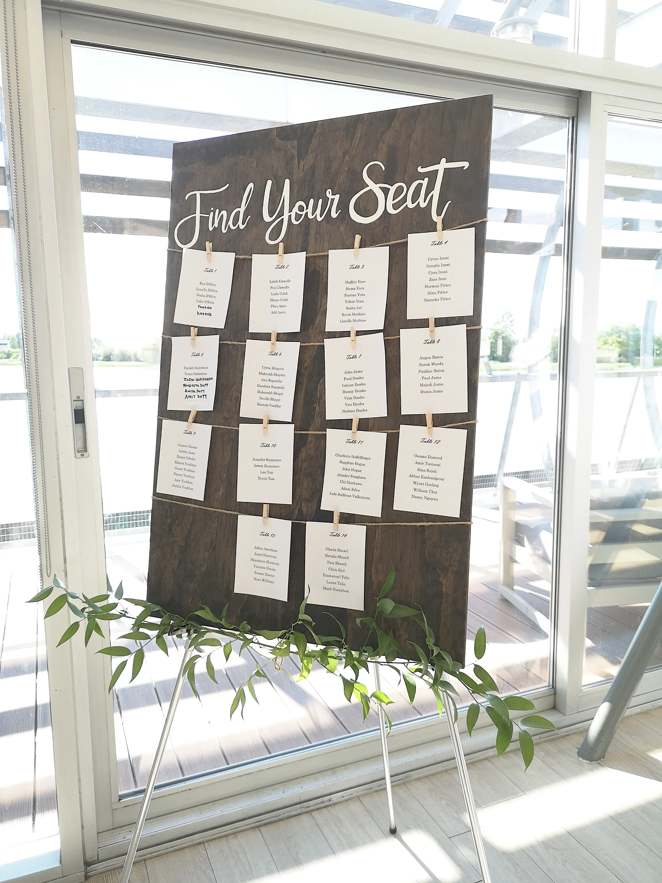 Sign - Wedding Wooden Sign (customized)