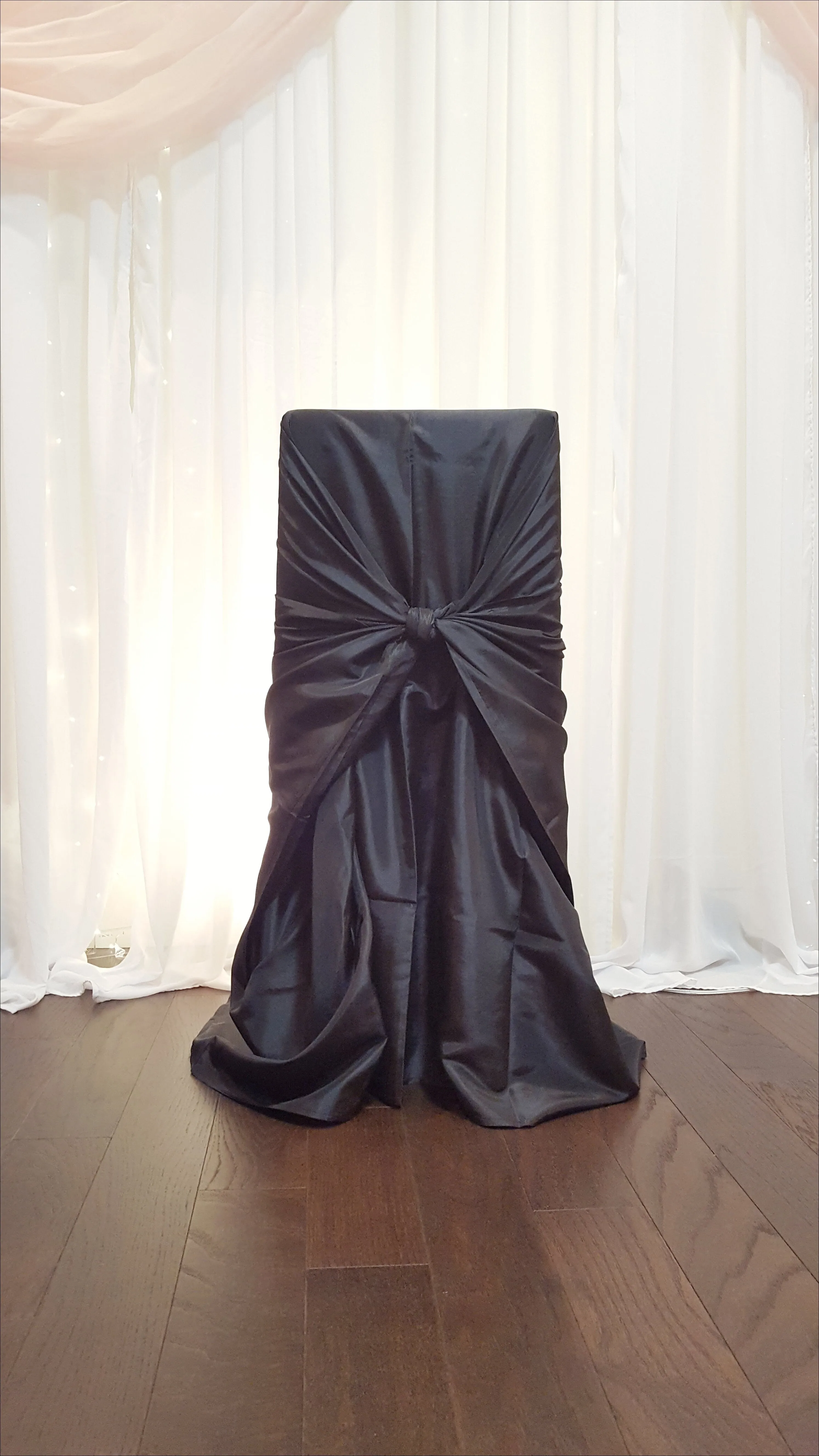 Chair Cover - Wrap - Black