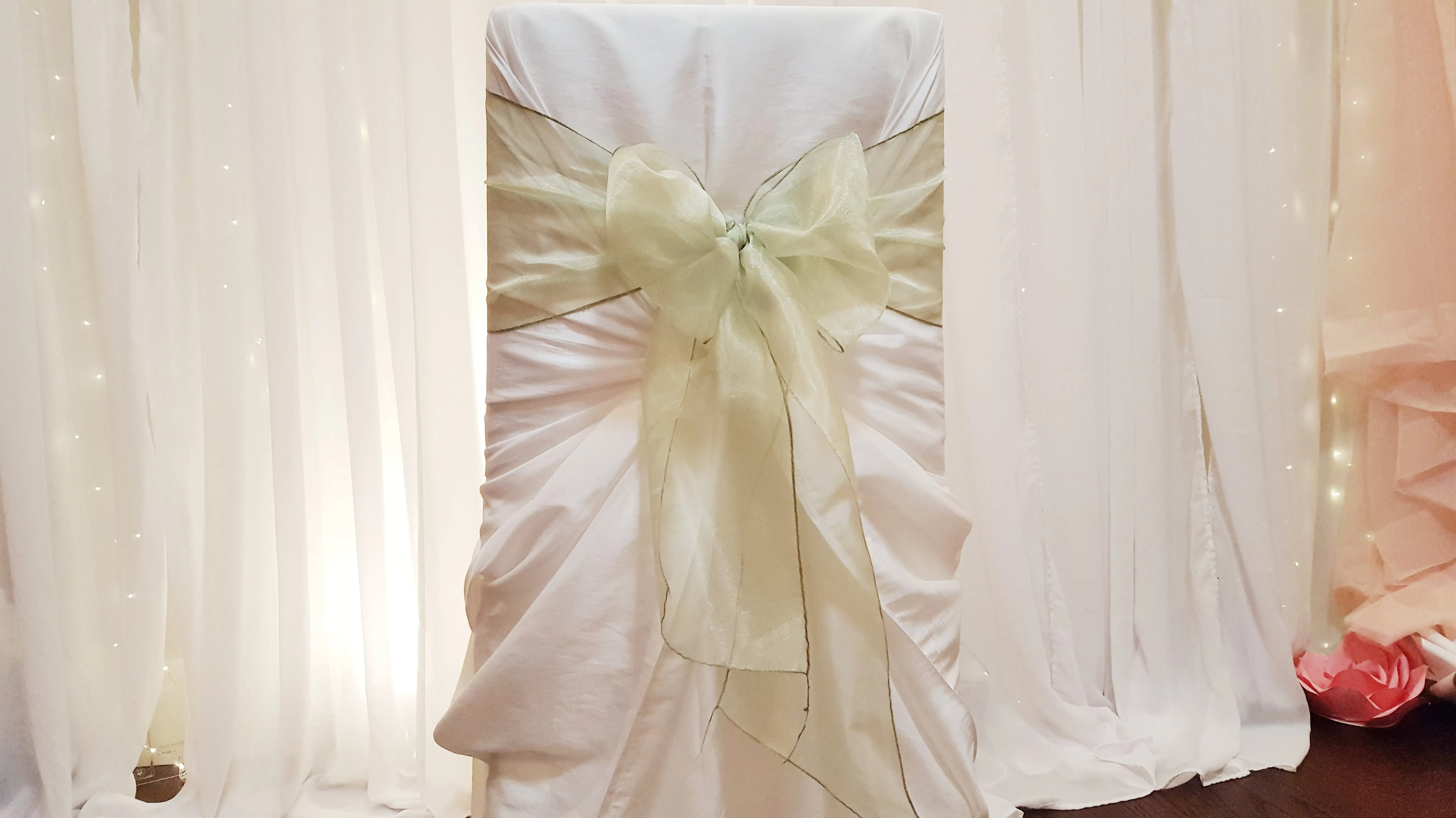 Sash - Organza - Sage