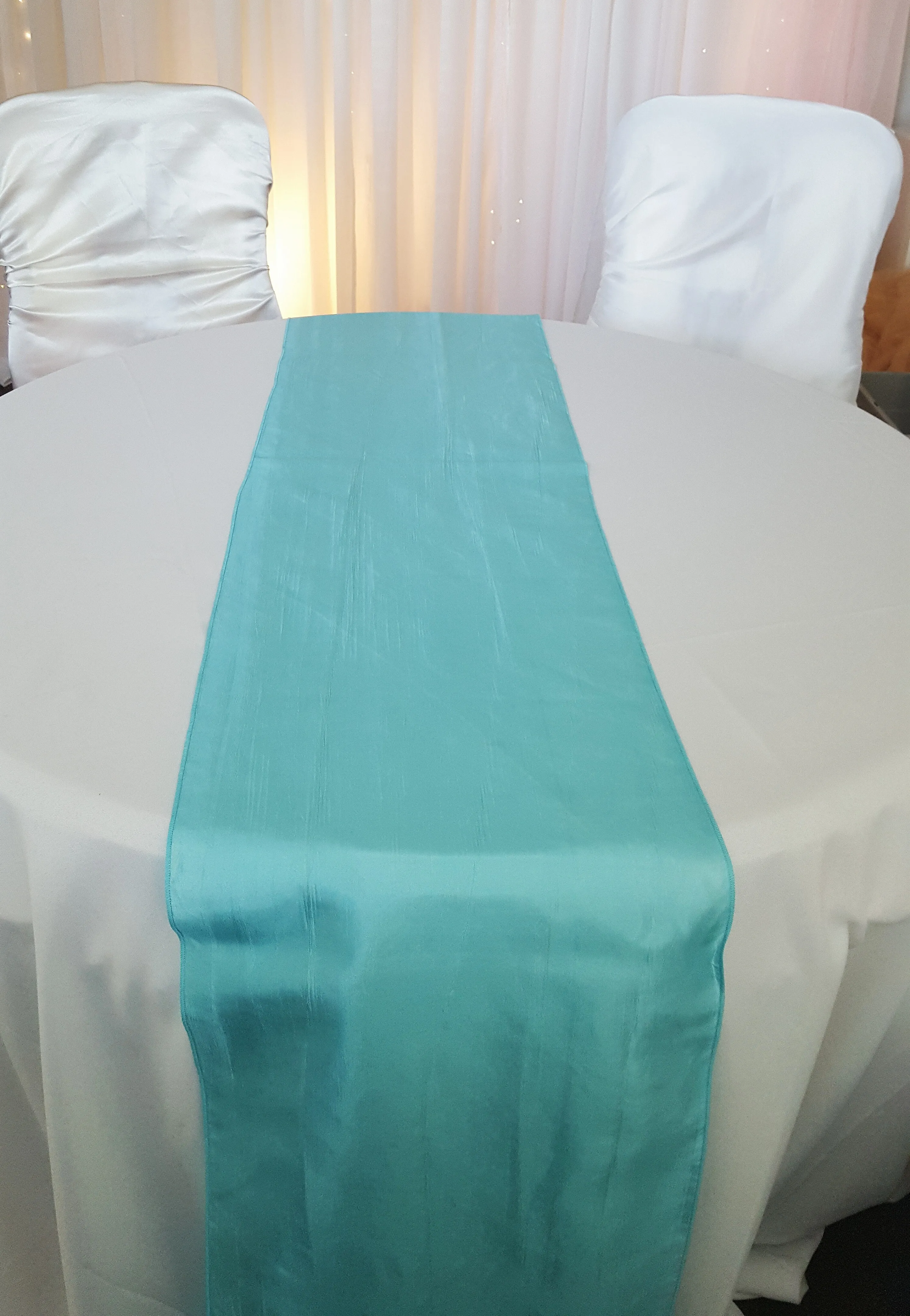 Table Runner - Taffeta - Tiffany Blue