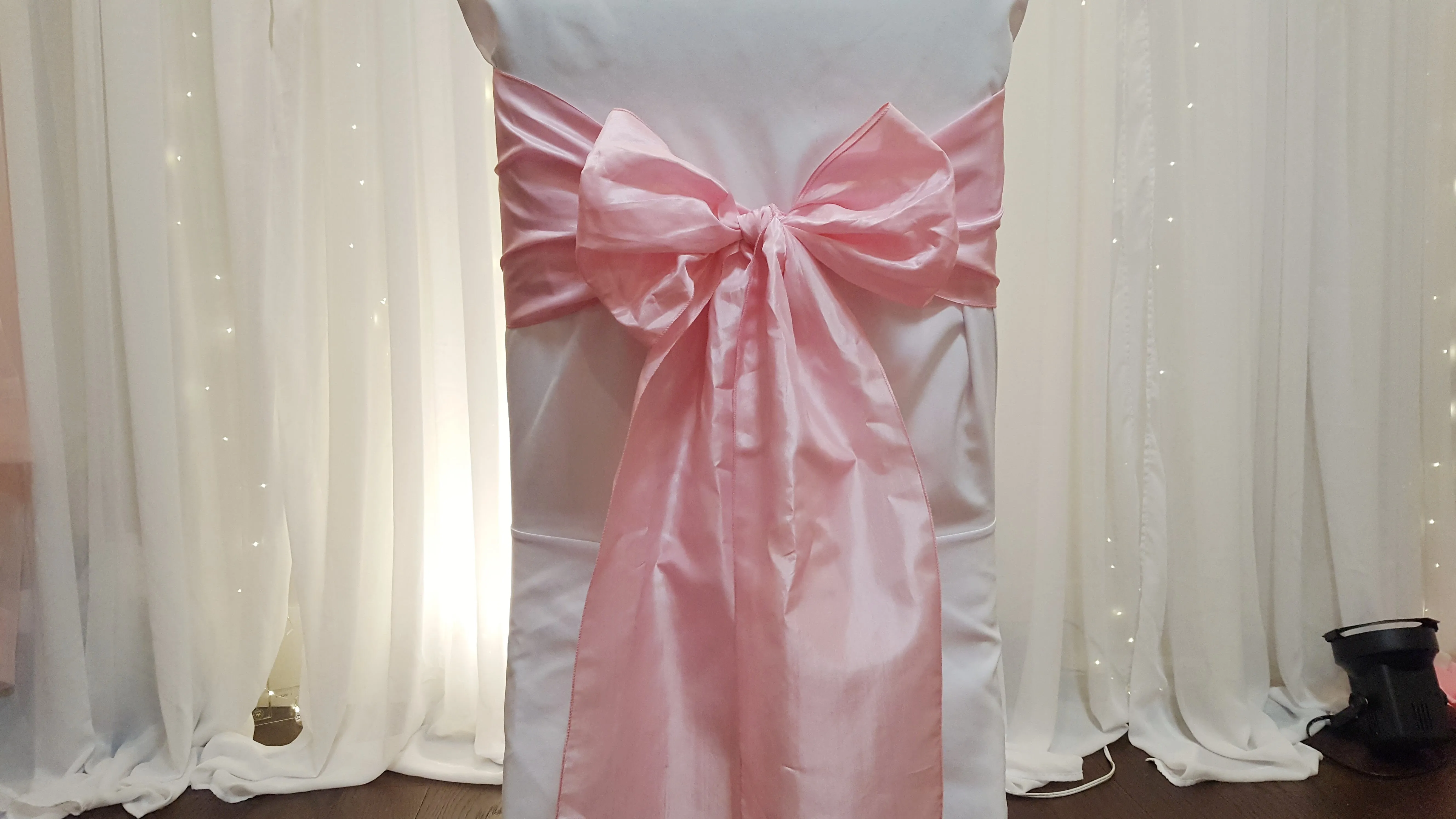 Sash - Taffeta - Light Pink