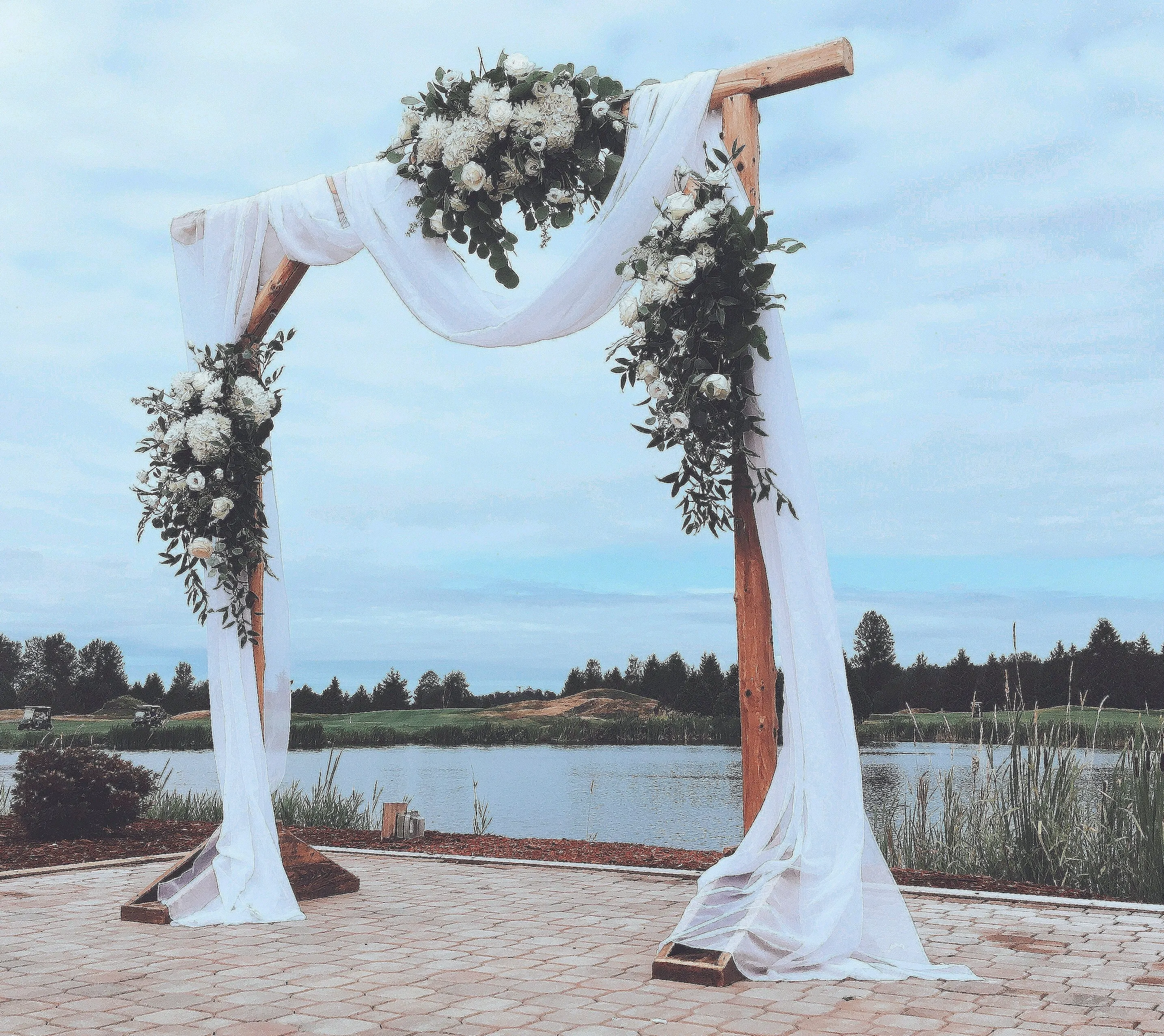 Draping - 30ft - White