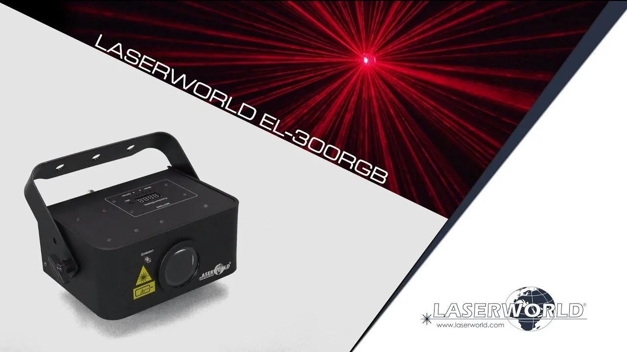 Laserworld EL-300RGB Multi point laser
