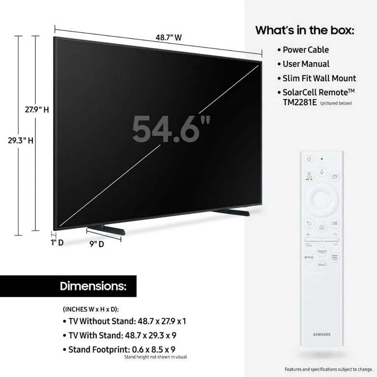 55" Tv 