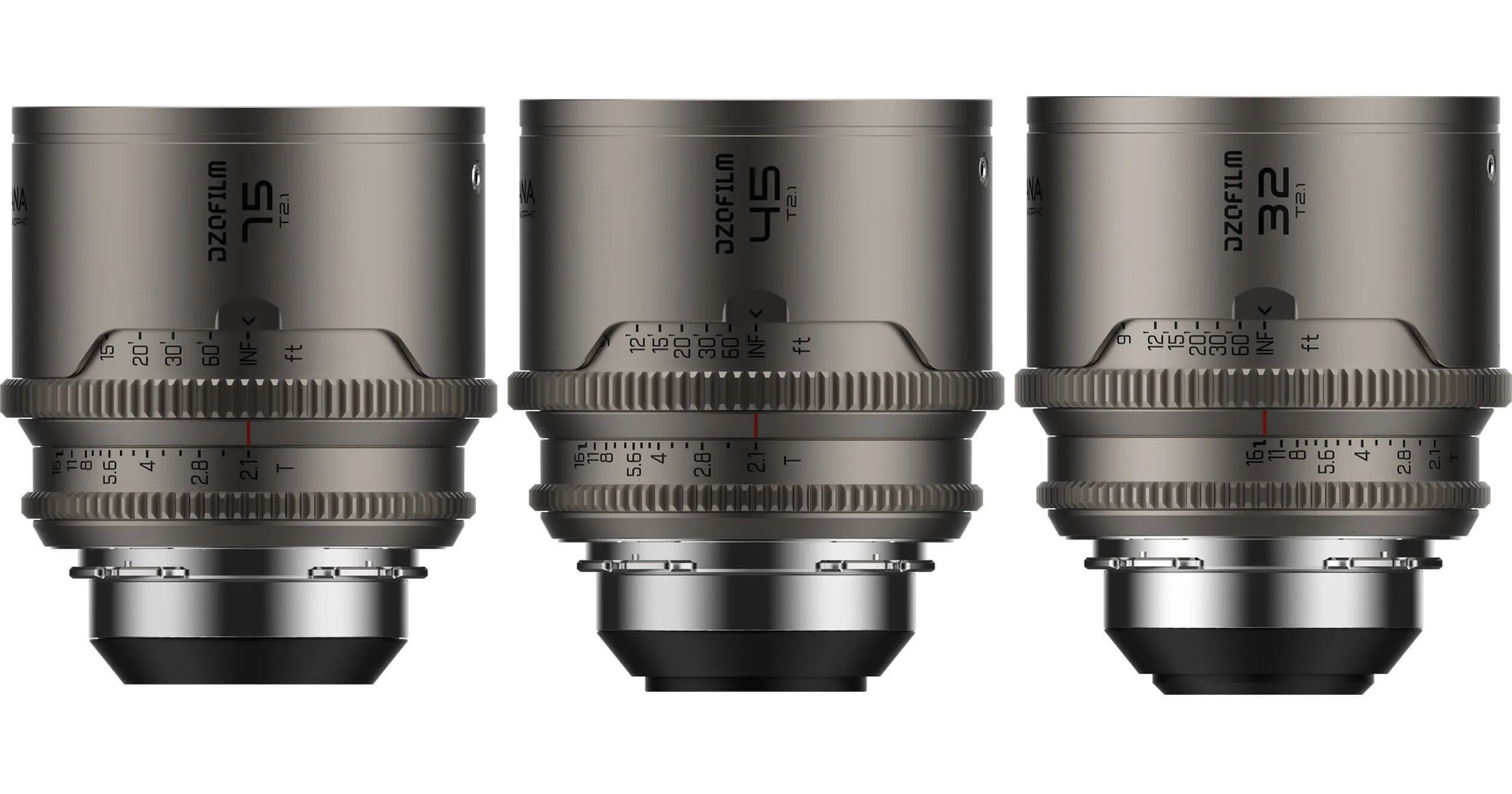 DZO Arcana set PL-mount / 1.5x Anamorphic