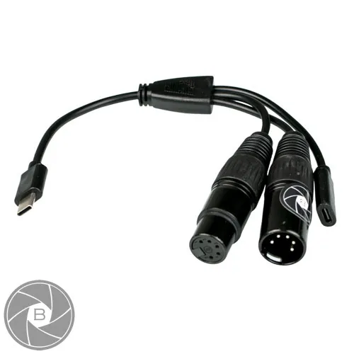 Usb C > DMX spiltter