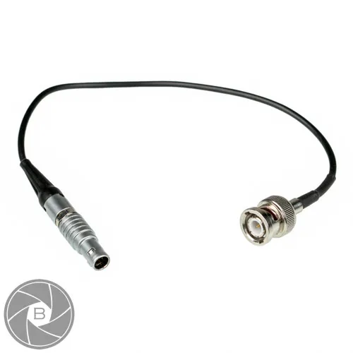 5 pin Lemo > BNC (tijdcode)