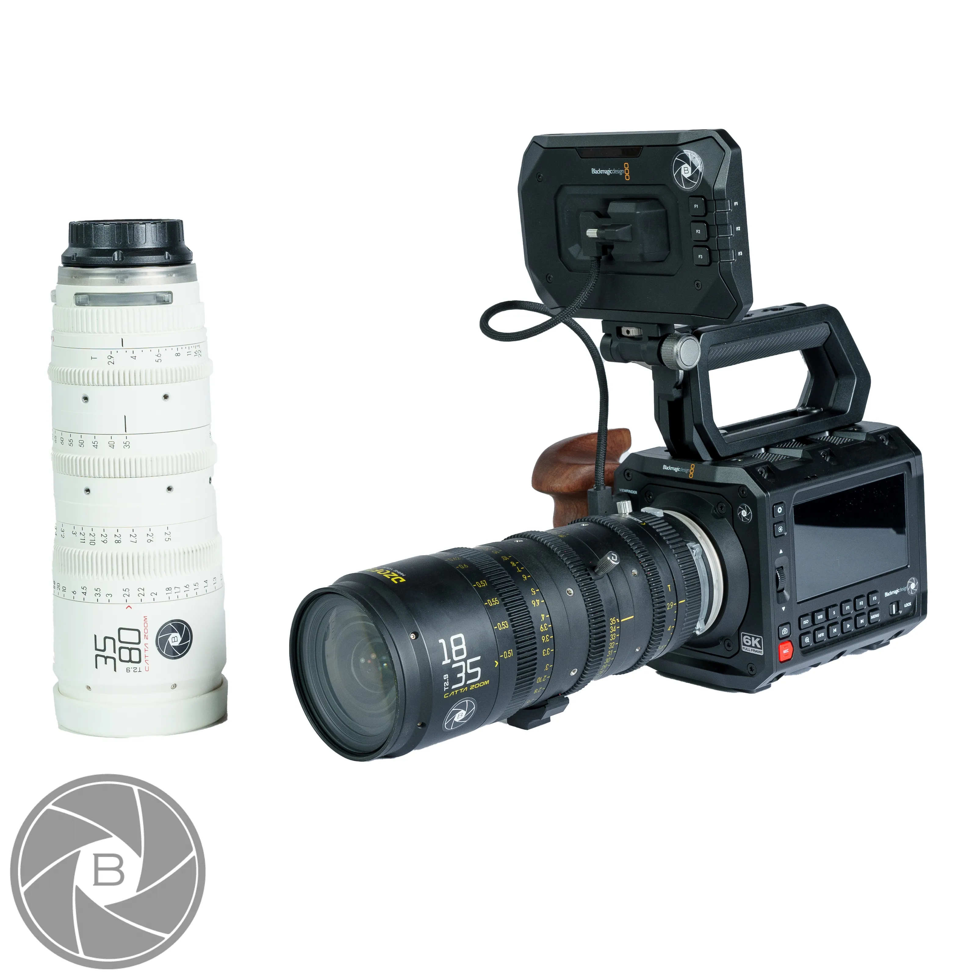 Blackmagic Pyxis 6k + Catta 18-35 & 35-80mm T2.9
