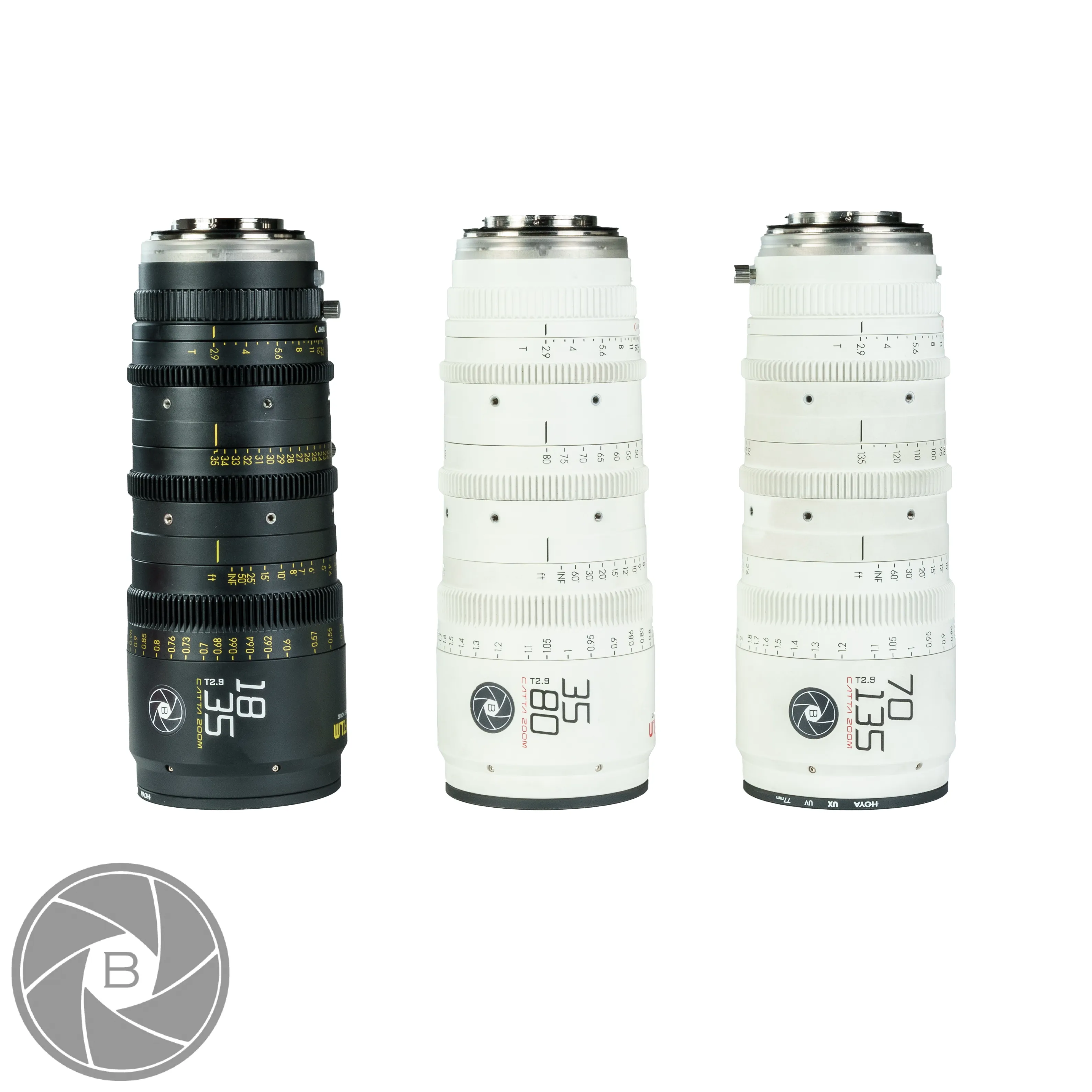 DZO Catta Zoom volledige Set E-mount