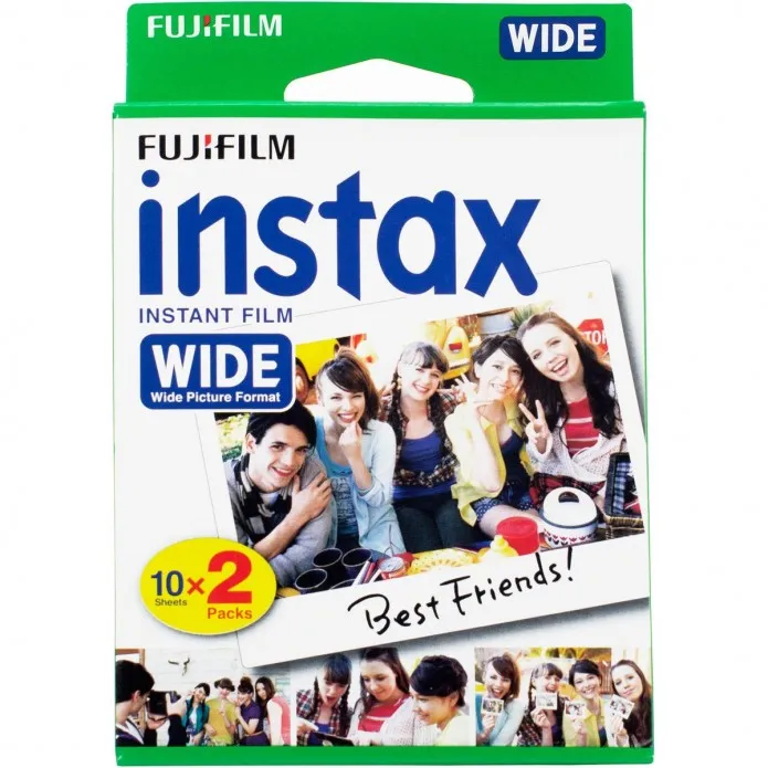 Fujifilm instax wide film kleur 2x10 foto's