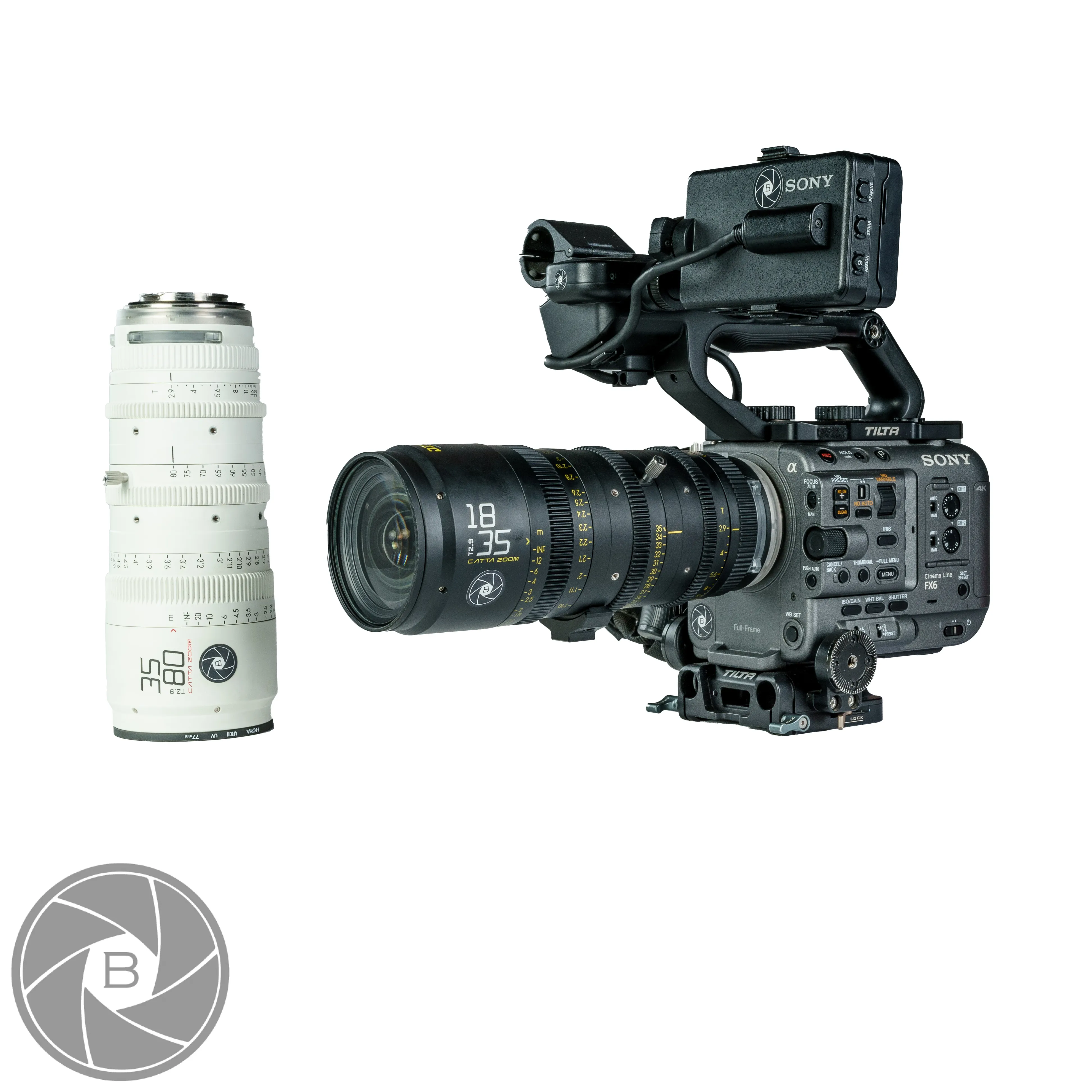 Sony Fx6 + Catta 18-35 & 35-80mm T2.9