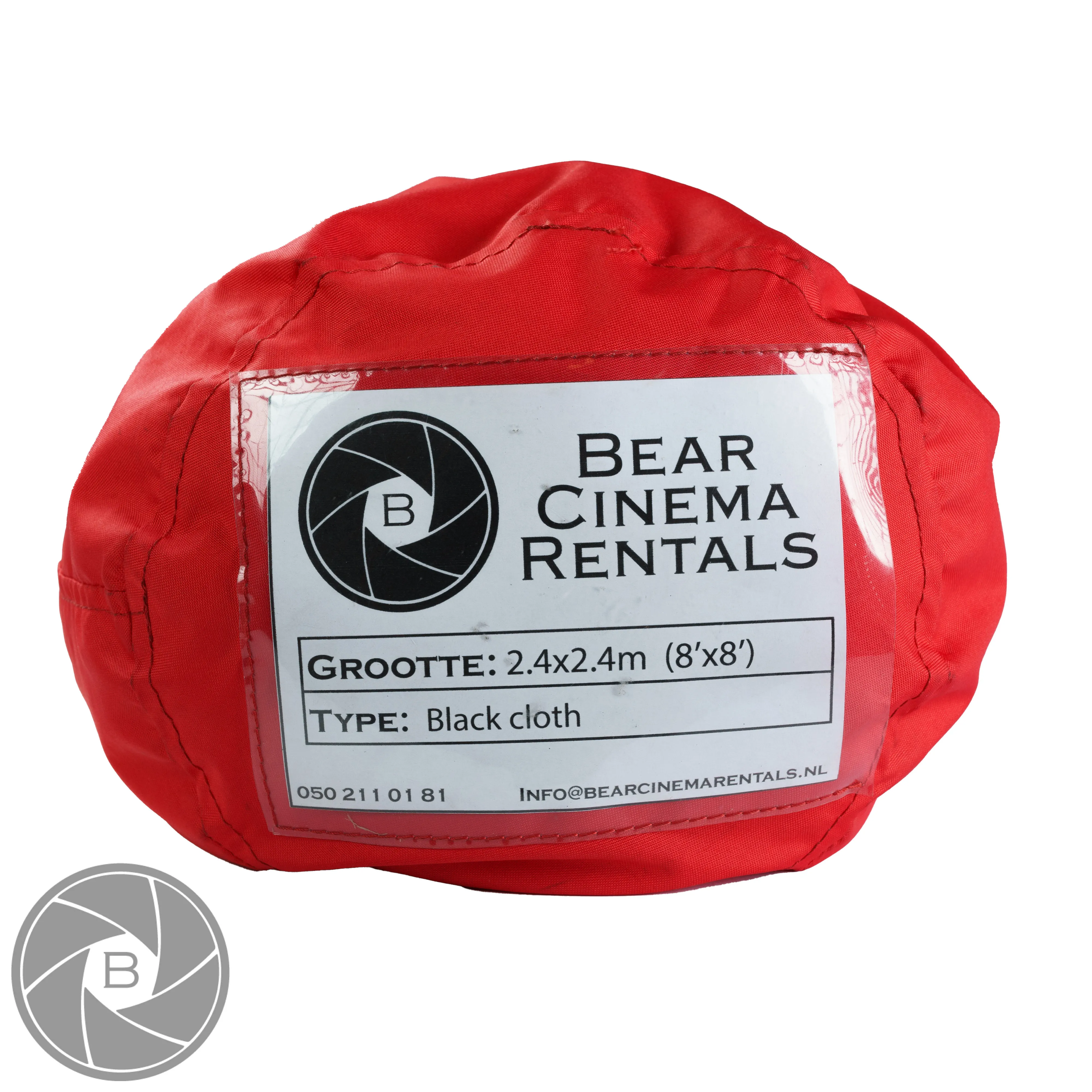 Black cloth 2.4x2.4m