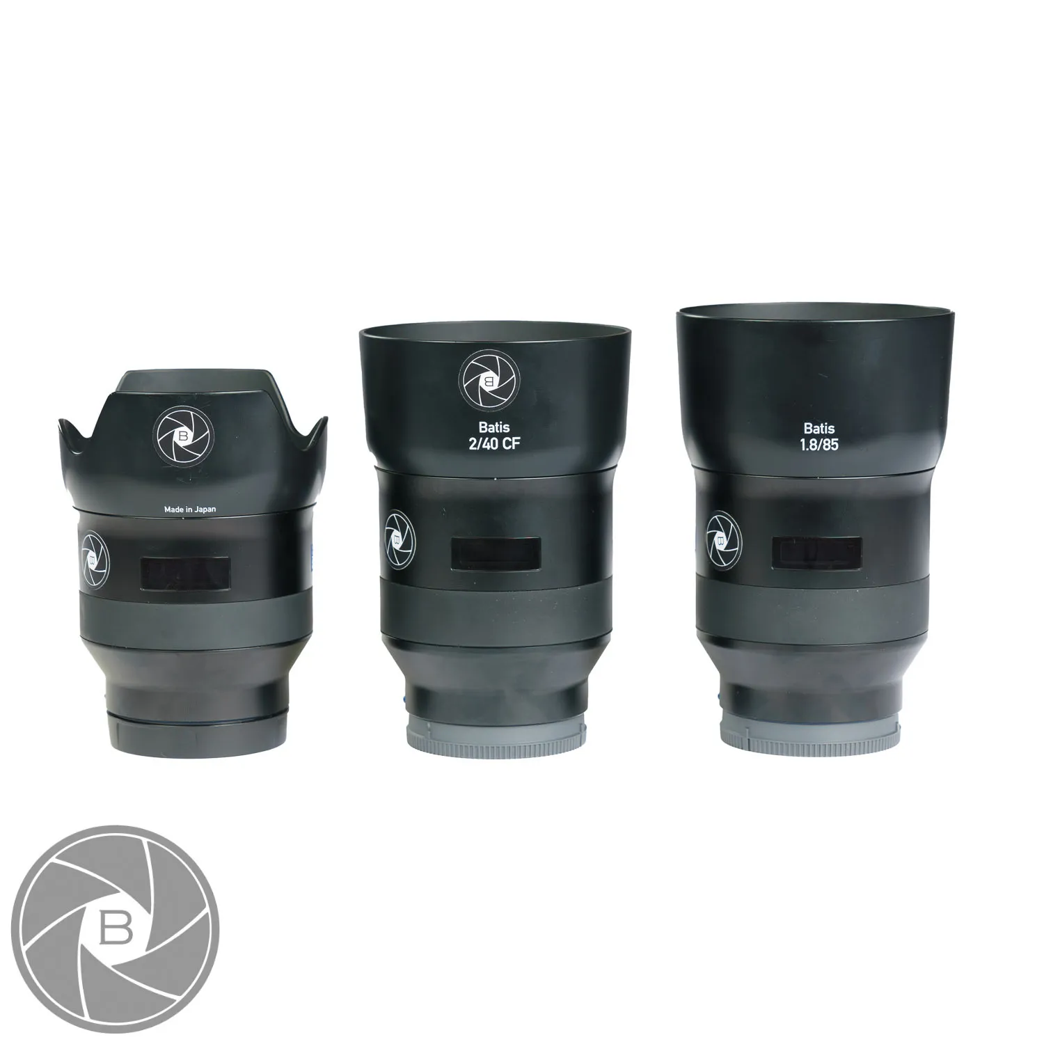 Zeiss Batis 25-40-85 Set 