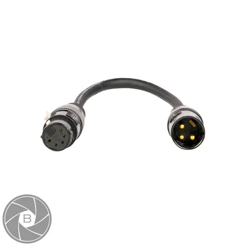 DMX 3-pin (Male) > 5-pin (Female)