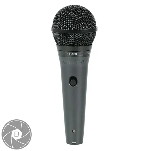 Shure PGA58 Handmicrofoon