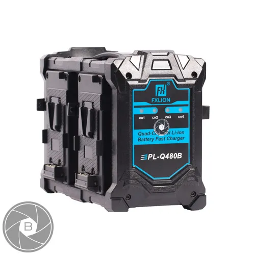 FXLion quad v-mount lader