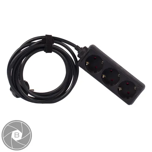 Stekkerdoos 3-voudig 220v