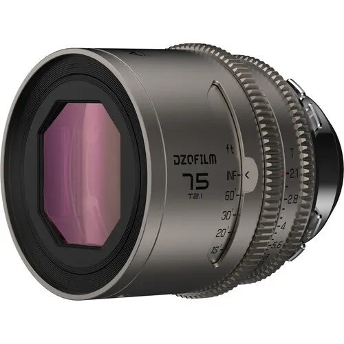 DZO Arcana 75mm T2.1 PL-mount / 1.5x Anamorphic
