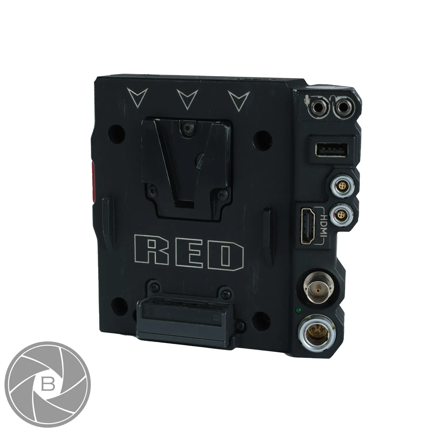 RED DSMC2 Base I/O V-mount expansion 