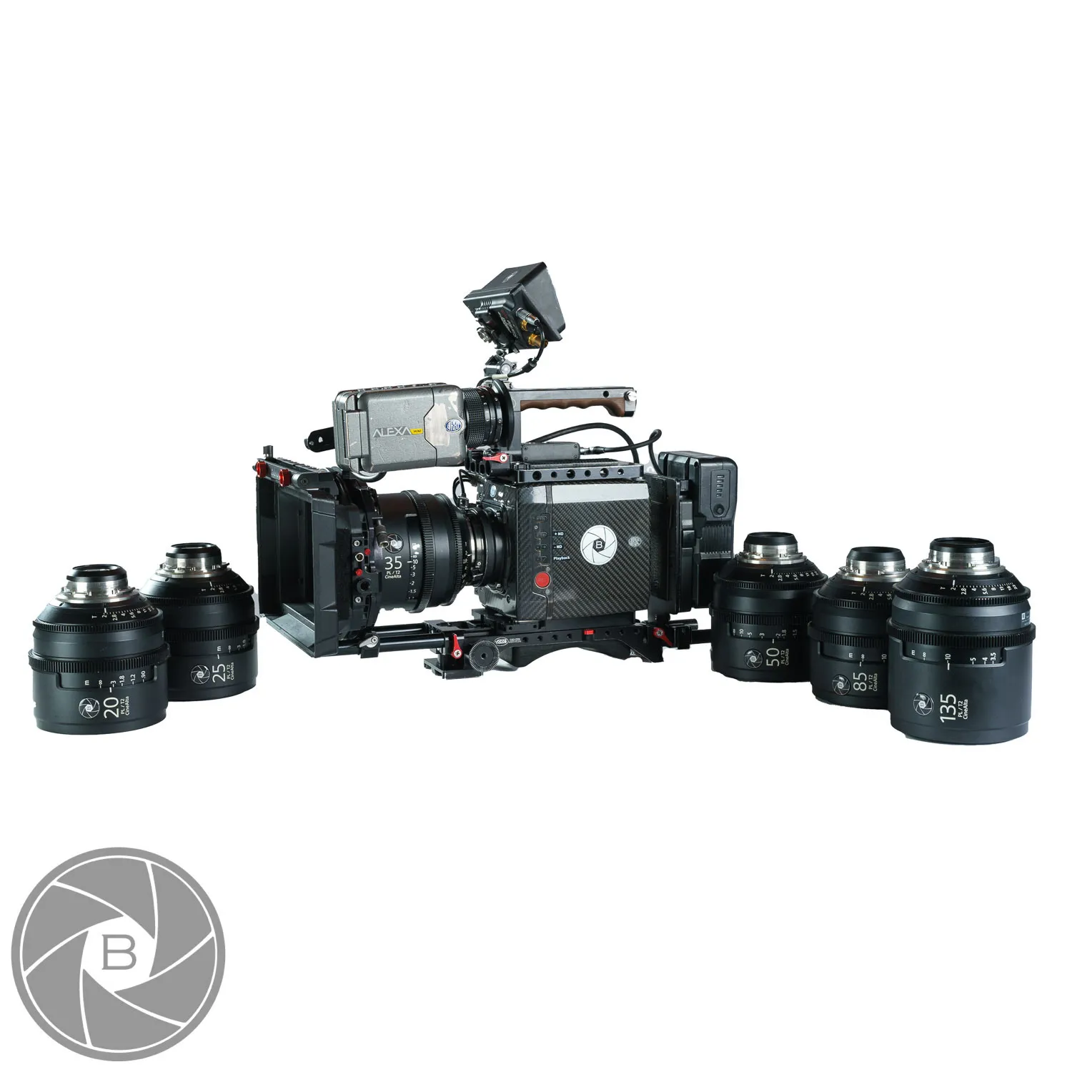 Arri Alexa mini + Sony cinealta set