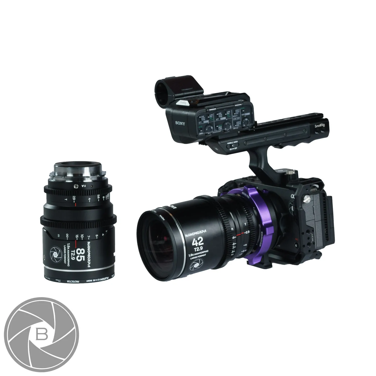 Sony FX3 + Nanomorph 42 & 85mm T2.9