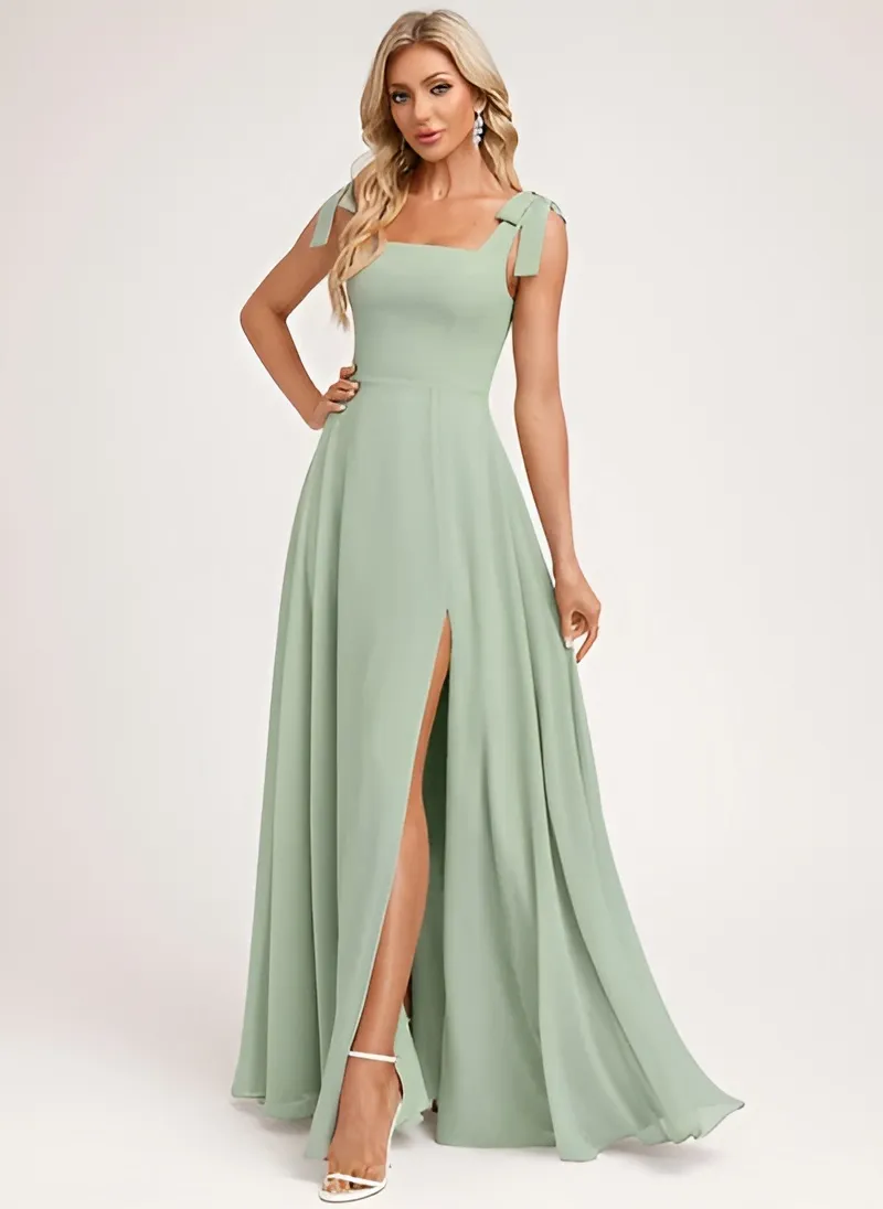 Square Chiffon Dress