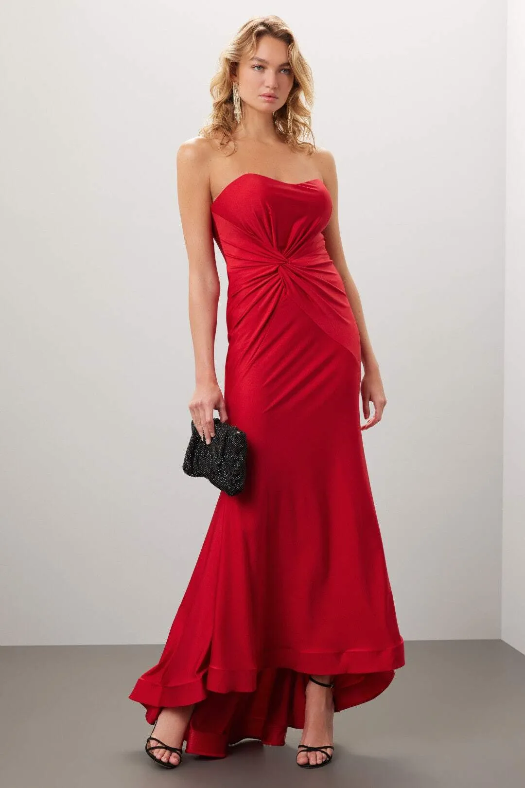 Knot Front Gown