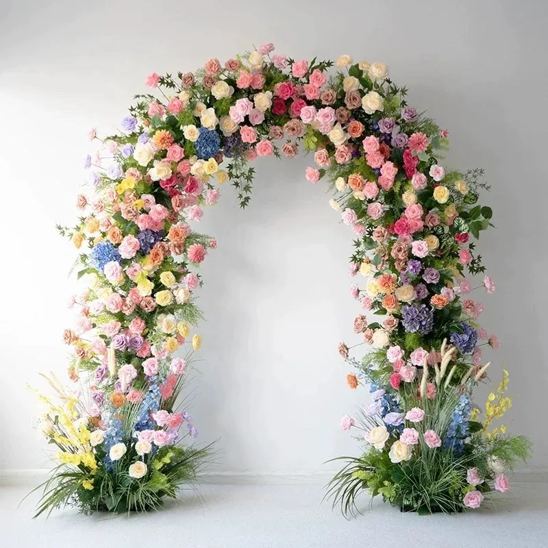 Monet U-Shape Flower Arch Backdrop