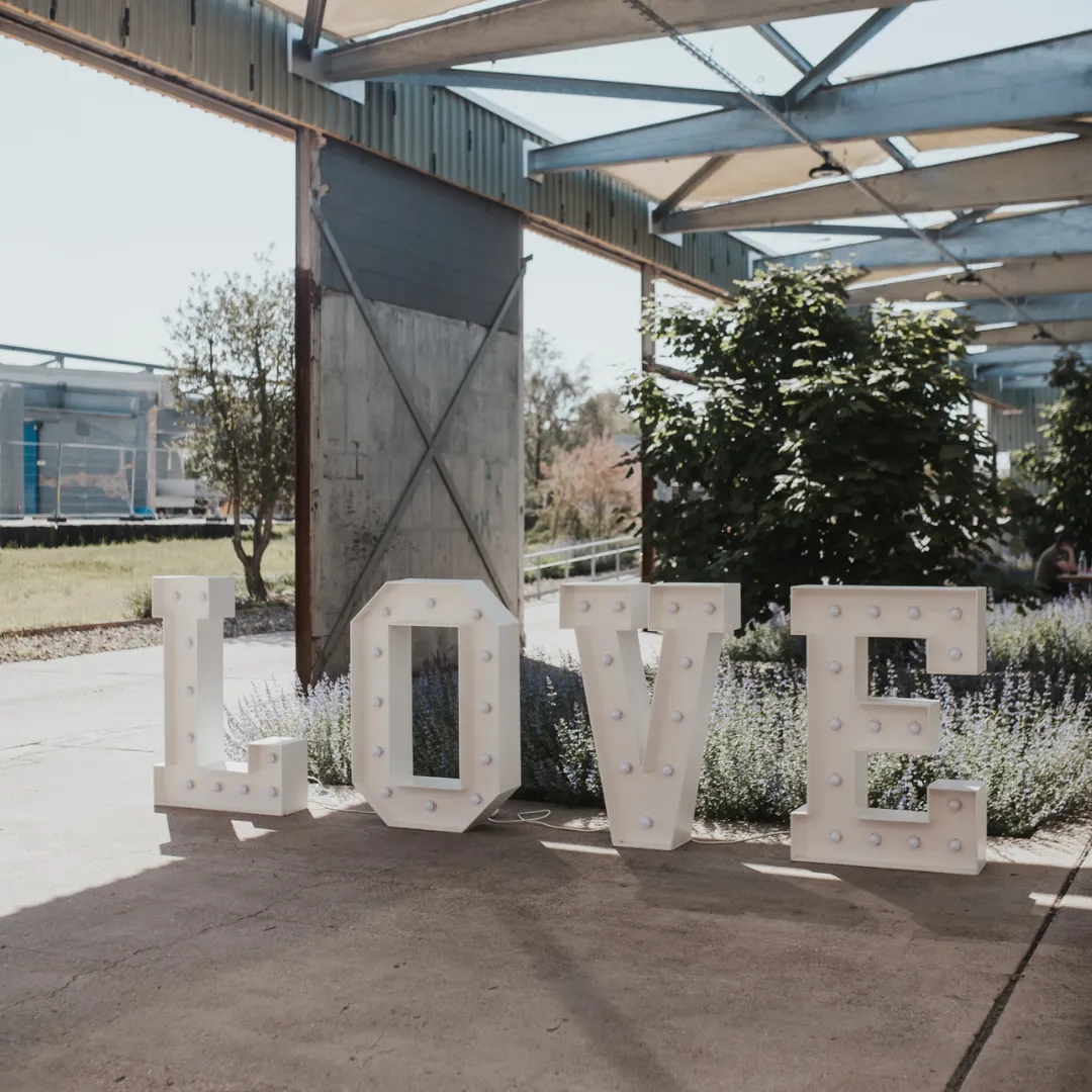 LED - LOVE Buchstaben