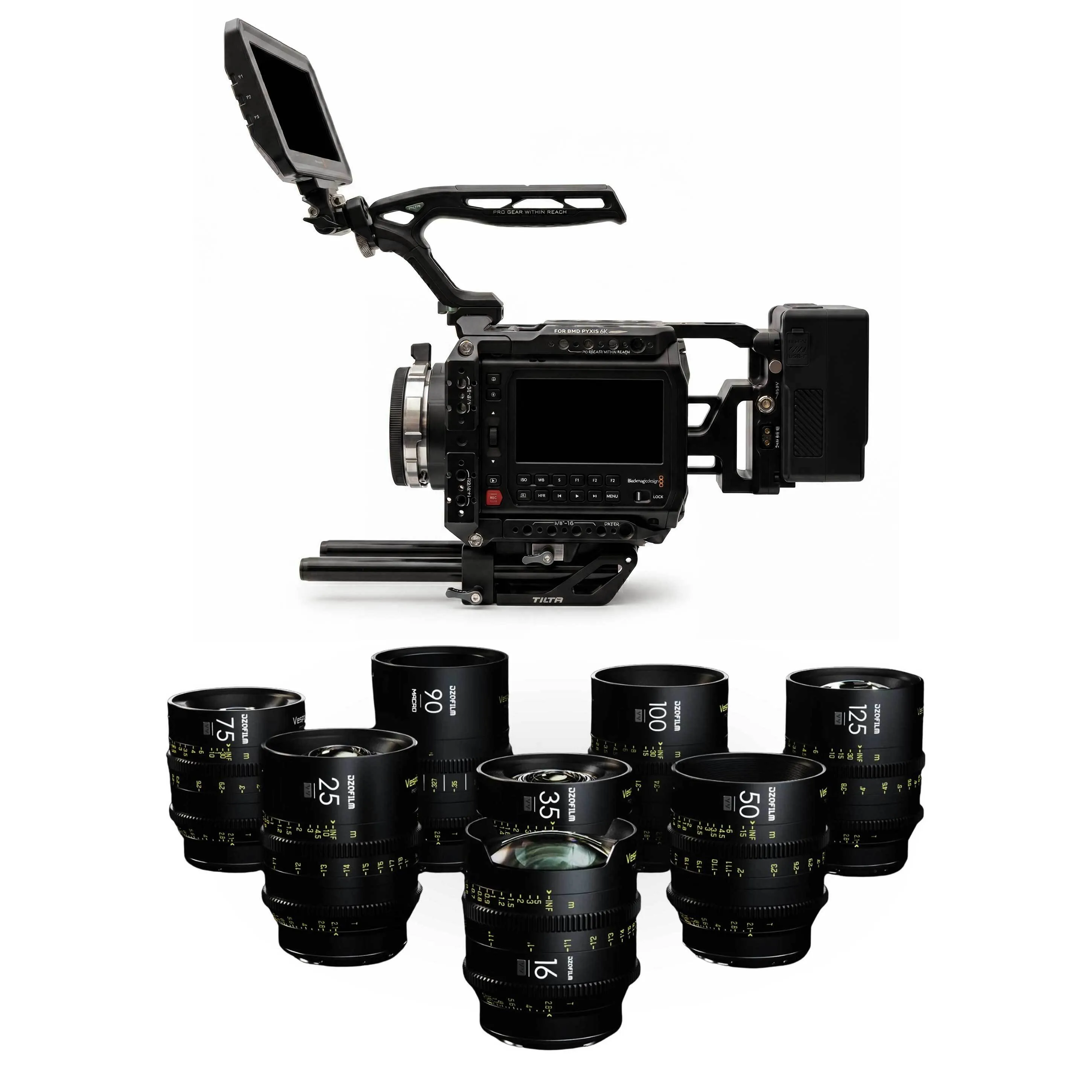 Blackmagic PYXIS 6K + DZO Vespid Primes