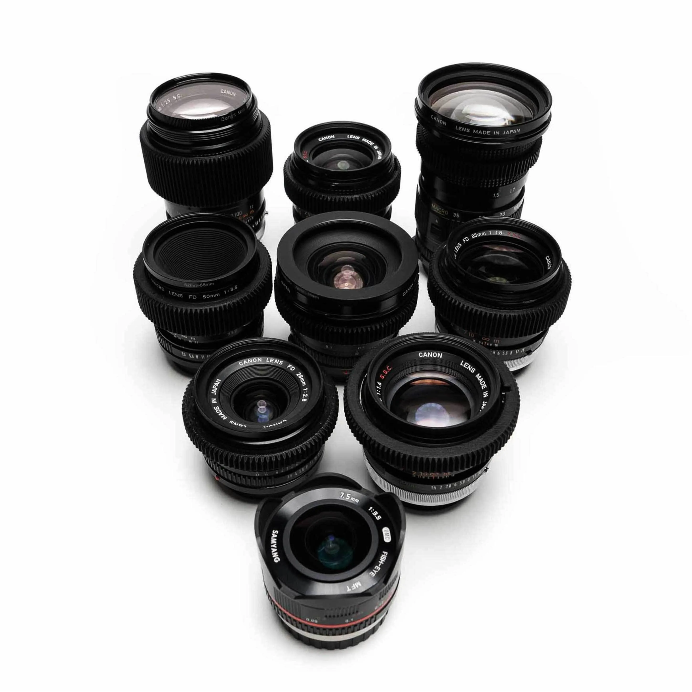 Canon FD Vintage Lens Kit