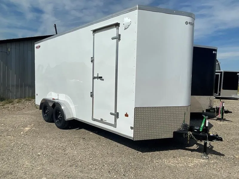 Southland 7X16 Enclosed Trailer with Rear Ramp Door