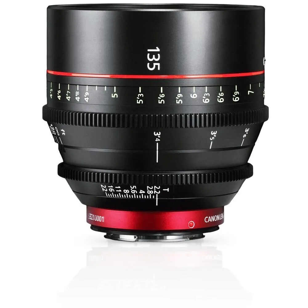 Canon CNE 135mm T2.2  Prime Lens
