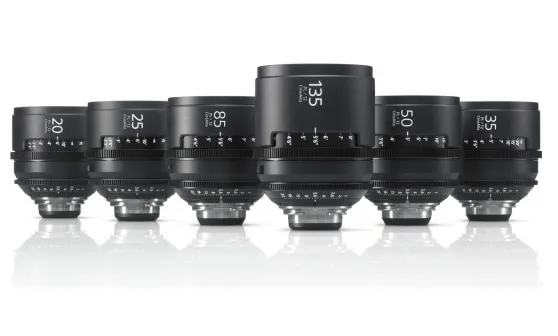 Sony Cine Alta Prime Lens Kit