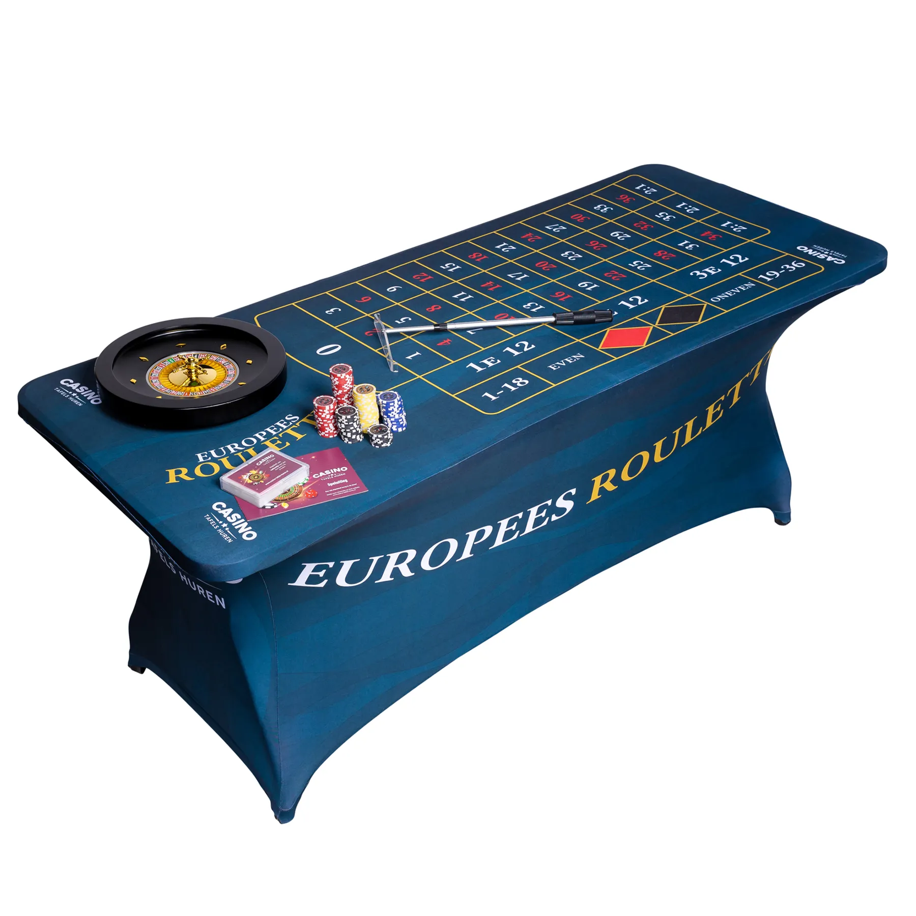 Roulette Casino Tafel (inklapbaar)
