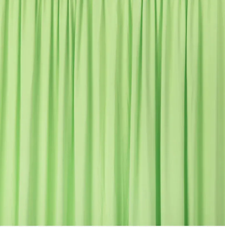 Mint Spandex Stretch Drape Curtains